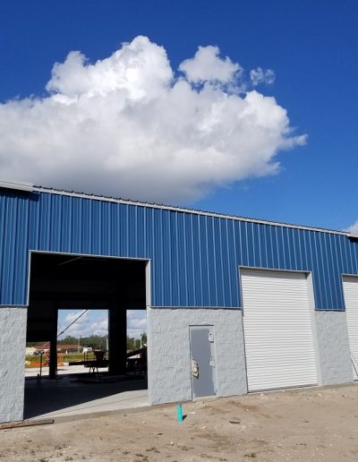 Industrial Custom Steel Building Florida