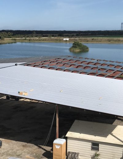 Installing Commercial Metal Roof Florida