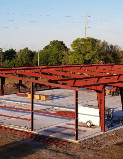 Red Iron Steel Building Kits